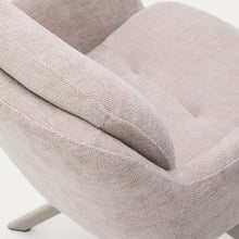 Seymour Chenille Swivel Armchair